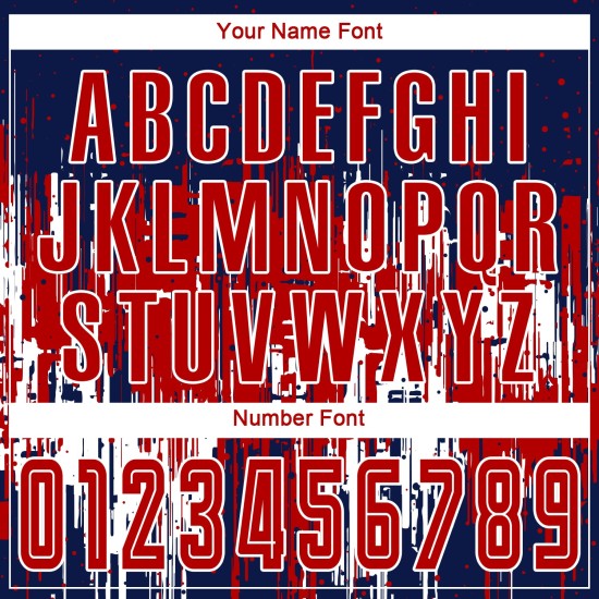 Maillot de football personnalisé à sublimation rouge royal et blanc